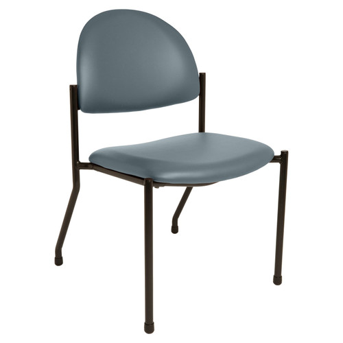 Mckesson - 81-1250-32 - Side Chair Blue Fog Without Armrests Poly - Foam Upholstery