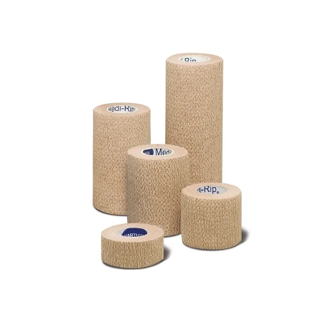 Hartmann - Medi-Rip - 25400000 - Cohesive Bandage 4 Inch X 5 Yard Self - Adherent Closure Tan Nonsterile Standard Compression