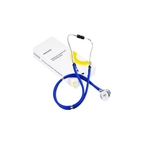 Mckesson - Lumeon - 01-641Rbgm - Sprague Stethoscope Royal Blue 2 - Tube 22 Inch Double - Sided Chestpiece