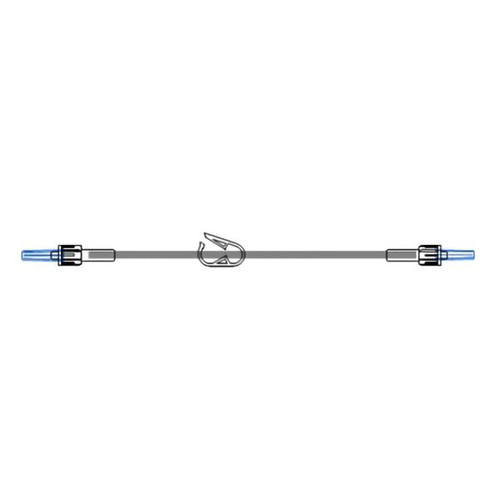 Mckesson - Ms430 - Extension Set, Dbl Ml/Ml Ll Pinch Clamp 30"