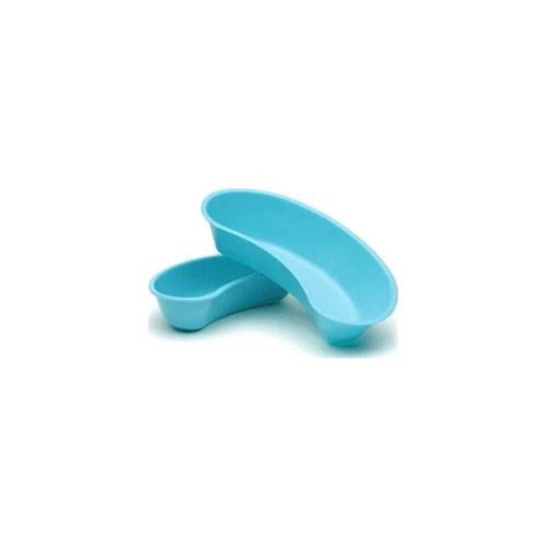 Medegen Medical - 00063 - Emesis Basin Blue 7/8 Quart Plastic Reusable