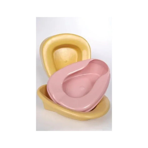 Medegen Medical - H113-11 - Commode Stackable Bedpan, Pewter