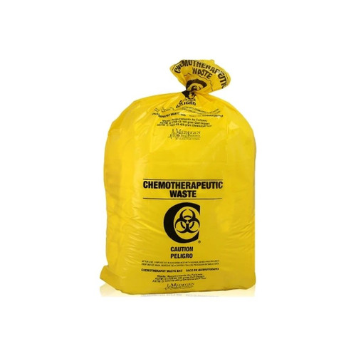 Medegen Medical - X3009B - Products Chemo Waste Bag Yellow Lldpe 45 X 49 Inch