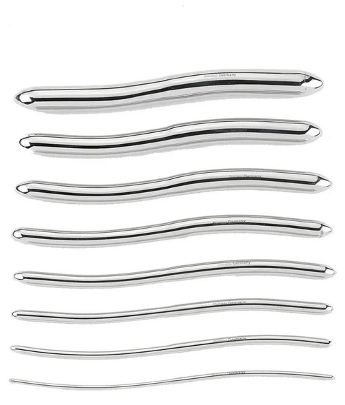 Medgyn - 030830 - Uterine Dilator 3 Mm / 4 To 17 18 Hegar 7 - 1/2 Inch Length German Stainless Steel Nonsterile