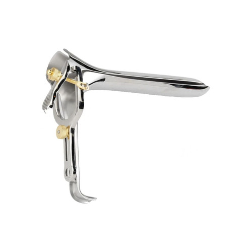 Medgyn - 038031 - Electrosurgical Vaginal Speculum Graves Nonsterile Surgical Grade Coated Stainless Steel Medium 30 Mm Yoke Opening With Dse Loop Reusable Without Light Source Capability