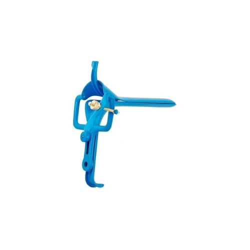 Medgyn - 038127 - Electrosurgical Vaginal Speculum Graves Nonsterile Surgical Grade Coated Stainless Steel Large 70 Mm Yoke Opening Reusable Without Light Source Capability