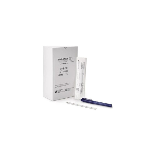 Medical Action Industries - 115 - Surgical Skin Marker Gentian Violet Standard Tip With Coated Ruler Sterile