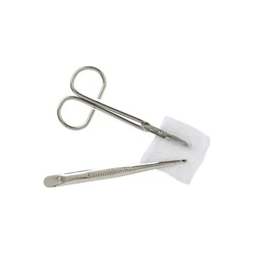Medical Action Industries - 4131 - Suture Removal Kit Tray Includes: Wf Littauer Scissors, Metal Forceps, Gauze