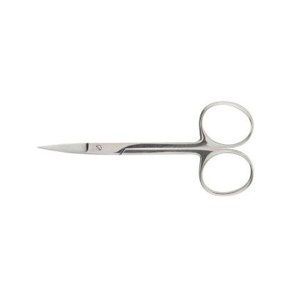 Medical Action Industries - 56304 - Sterile Iris Scissors Stainless Steel 4 - 1/2"
