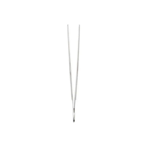 Medline - Centurion - 66200 - Dressing Forceps 5 Inch Length Floor Grade Stainless Steel Sterile Nonlocking Thumb Handle Straight Serrated Tips
