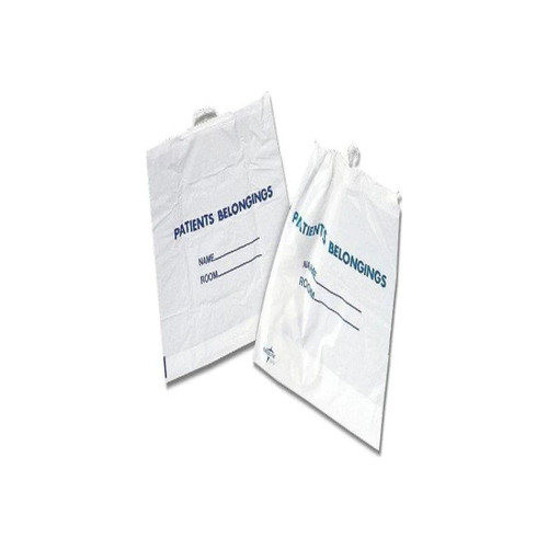 Medline - Dgnpb001 - Patient Belongings Bag Plastic Drawstring Closure
