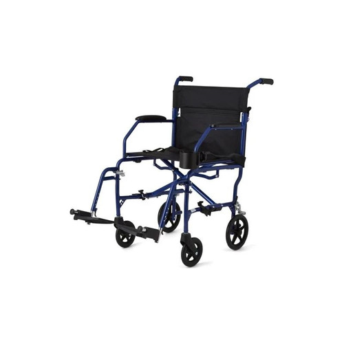 Medline - Excel Freedom - Mds808200f3b - Ultralight Transport Chairs,F: 6 R: 8