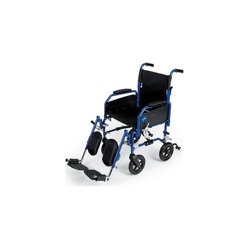 Medline - Hybrid - Mds806300H2 - 2 Transport Wheelchair Chairs,F: 8 R: 24
