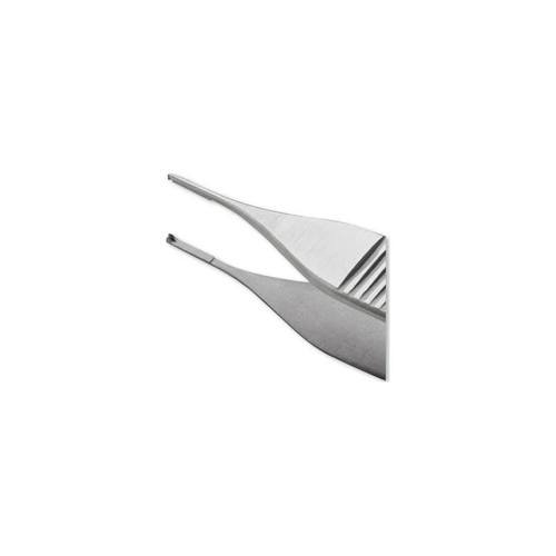 Medline - Lil Tips - 66970 - Tissue Forceps Adson 4 - 3/4 Inch Length Surgical Grade Stainless Steel Sterile Nonlocking Thumb Handle Straight 1 X 2 Teeth