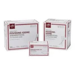 Medline - Mds093902h - Swabstick,Pvp-I,3/Pk