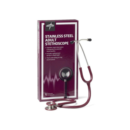 Medline - Mds92280 - Elite Stainless Steel Stethoscopes