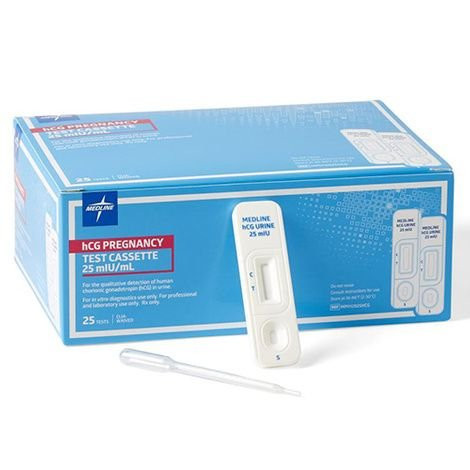 Medline - Mph12025hcg - Pregnancy Test, Urine Hcg Cassette