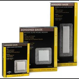 Medline - Msc32414h - Gauze,Border,4"x14",Sterile