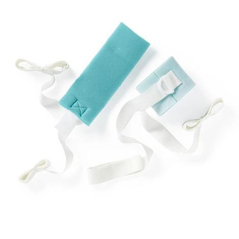 Medline - Non243074 - Wrist / Ankle Restraint One Size Fits Most Hook And Loop D - Ring Closure 2 - Strap