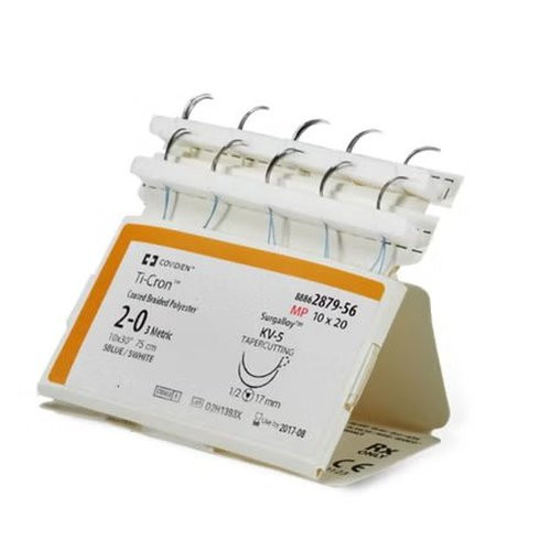 Medtronic - 8886302881 - Suture, Ticron 2 Blu 30" Hos - 11
