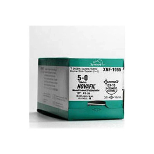 Medtronic - Novafil - 8886441913 - Suture, S Mono Blu 6 - 0 C - 1 18"