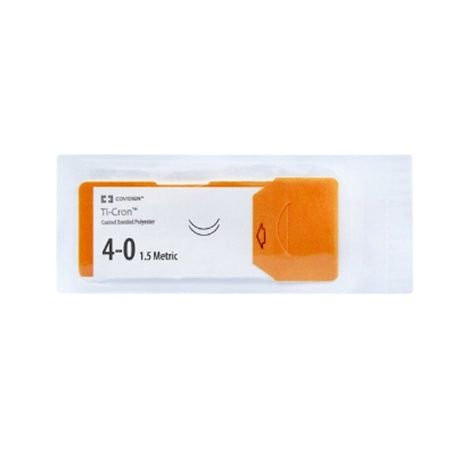 Medtronic - Ti-Cron - 88863106-31 - 8886310631 - Suture, Blu 4 - 0 1 X3 Cv301