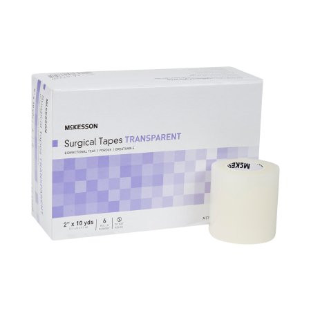 Mckesson - 16-47220 - Medical Tape Transparent 2 Inch X 10 Yard Plastic Nonsterile