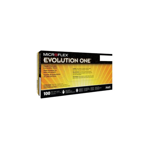 Microflex - Evolution - Ev-2050-L - Exam Glove One Large Nonsterile Latex Standard Cuff Length Fully Textured White Not Rated
