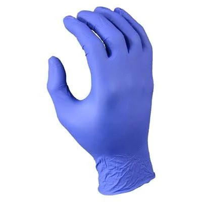Microflex - N190 - Exam Glove X - Small Nonsterile Nitrile Standard Cuff Length Fully Textured Blue Not Rated