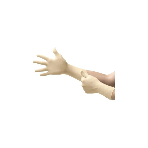 Microflex - Ultra One - Ul-315-S - Exam Glove Small Nonsterile Latex Extended Cuff Length Textured Fingertips White Not Rated
