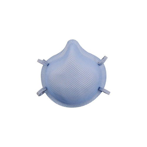 Moldex-Metric - Moldex - 1512 - Particulate Respirator / Surgical Mask Medical N95 Cup Elastic Strap Medium Blue Nonsterile Astm Level 3 Adult
