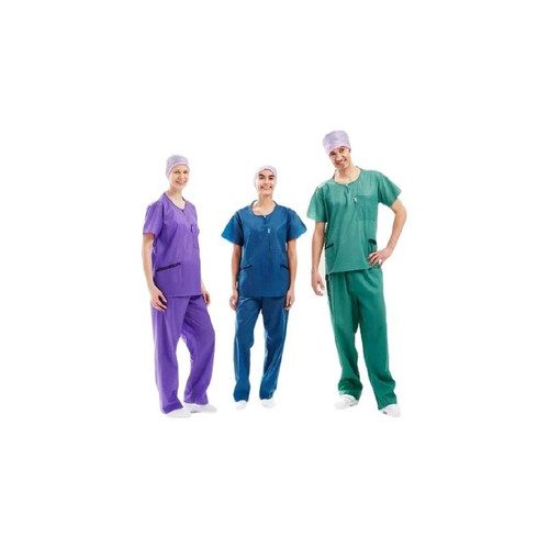 Molnlycke Health Care - Barrier - 21730 - Scrub Pants Large Blue Unisex