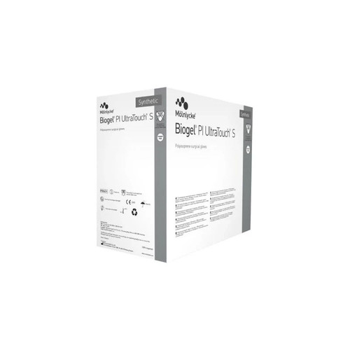 Molnlycke Health Care - Biogel - 45565 - Pi Ultratouch S Surgical Glove Size 6.5 Sterile Polyisoprene Standard Cuff Length Smooth Opaque Beige Chemo Tested