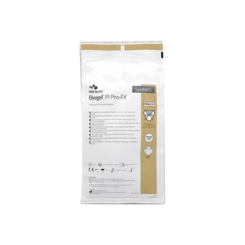 Molnlycke Health Care - Biogel - 47975 - Pi Pro - Fit Surgical Glove Size 7.5 Sterile Polyisoprene Standard Cuff Length Micro - Textured Cream Not Chemo Approved