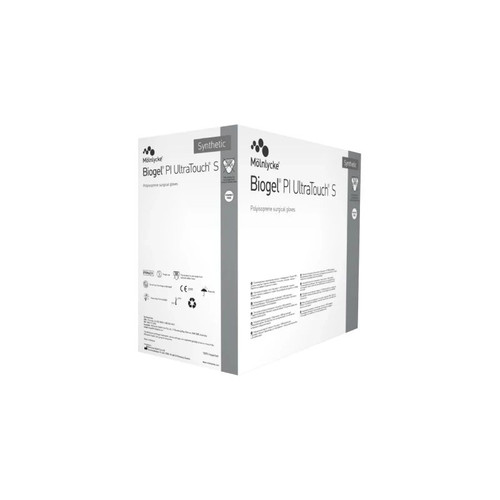 Molnlycke Health Care - Biogel Pi Indicator Underglove - 45570 - Surgical Glove Ultratouch S Size 7 Sterile Polyisoprene Standard Cuff Length Smooth Opaque Beige Chemo Tested
