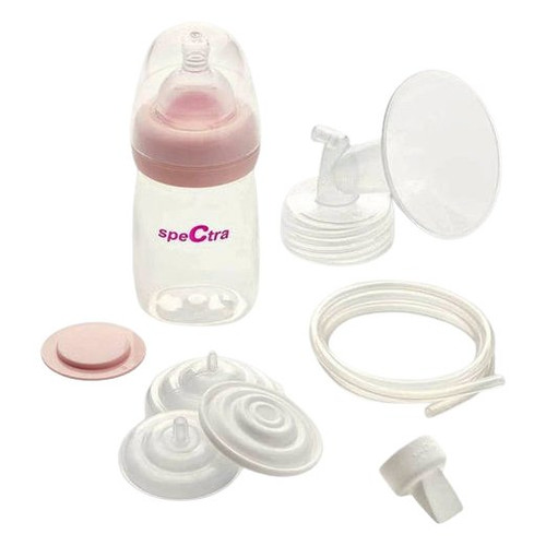 Mothers Milk Spectra Baby - Sp26L1 - Full Collection Set With Bottle, 24 Mm Flange For S1/9Plus.