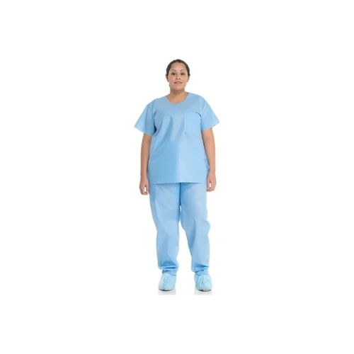 O&M Halyard - 69712 - Pants, Scrub Blu Lg Kimclk