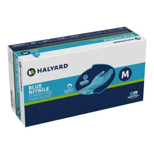 O&M Halyard - Blue Nitrile - 53102 - Glove, Exam Ntrl Med N/S