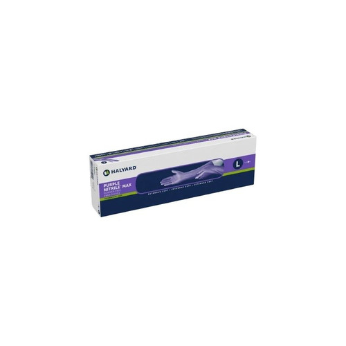 O&M Halyard - Purple Nitrile Max - 44994 - Glove, Exam Ntrl Lg N/S Extcf16In