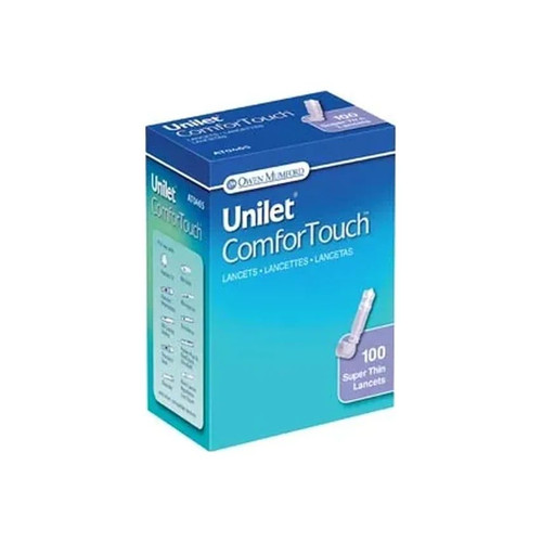 Owen Mumford - At0465 - Unilet Comfortouch Lancet 30g, Disposal, Recappable