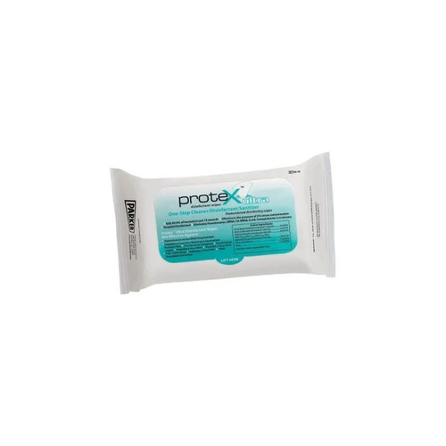 Parker - Protex Ultra - 48-40 - Labs - Surface Disinfectant Cleaner Premoistened Manual Pull Wipe 60 Count Soft Pack Lemon Scent Nonsterile