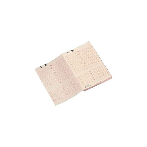 Phillips - Philips - 989803105511 - Fetal Diagnostic Monitor Recording Paper Thermal 150 Mm X 49 Foot Z - Fold Green Grid