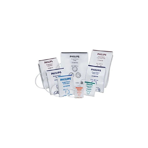 Phillips - Philips - 989803148051 - Single Patient Use Blood Pressure Cuff 27.5 To 36 Cm Arm Vinyl Large Adult