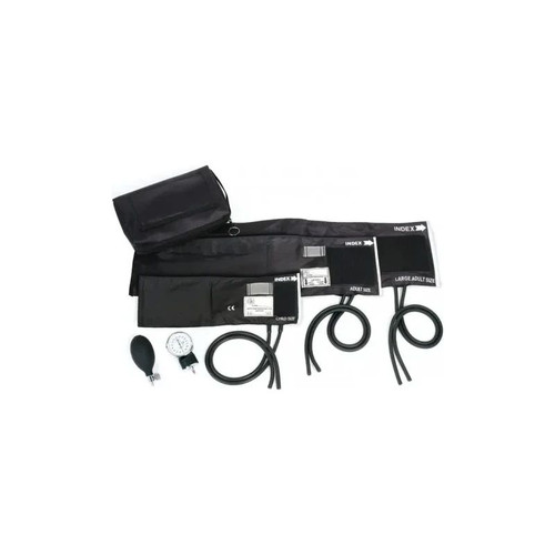 Prestige Medical - 882-Com - Aneroid Sphygmomanometers - 3 - In - 1 Phygmomanometer Set With Carry Case (Clear Box)
