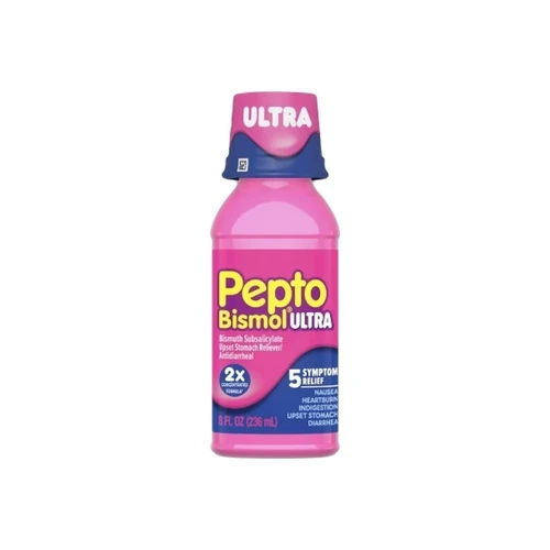 Procter & Gamble - Pepto Bismol - 37000001902 - Ultra Anti - Diarrheal 262 Mg Strength Liquid 8 Oz.