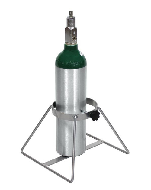 Responsive Respiratory - 150-0242 - 1 Cyl - M6 Stand, Silver