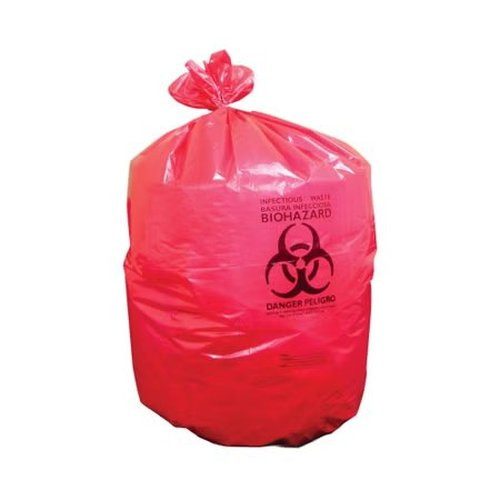Rj Schinner - A8046Prr - Bag, Biohazard Coreless Liner Red 40X46" Salfld