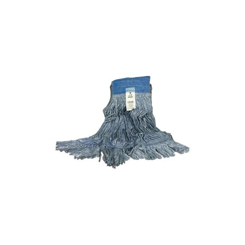 Rj Schinner - Performance Plus - P26312 - Co - Wet String Mop Head Looped - End Blue Synthetic Fiber Reusable