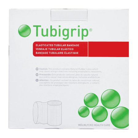 Molnlycke Health Care - Tubigrip - 1437 - Us - Elasticated Tubular Bandage Size D 10 Yds Natural, For Large Arms, Medium Ankles, Small Knees