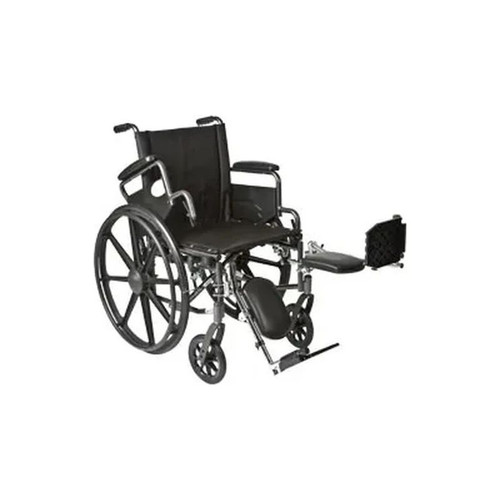 Roscoe Medical - K4-Lite - K42016Dhfbel - Wheelchair With Flip Back, Desk - Length Arms And Elevating Legrests
